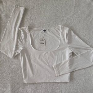 Cotton on scoop neck long sleeve